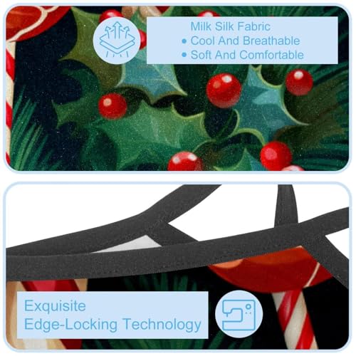 4 Pack Christmas Crutch Fishing Neck Gaiter - UV Face Mask Sun Protection for Men & Women4