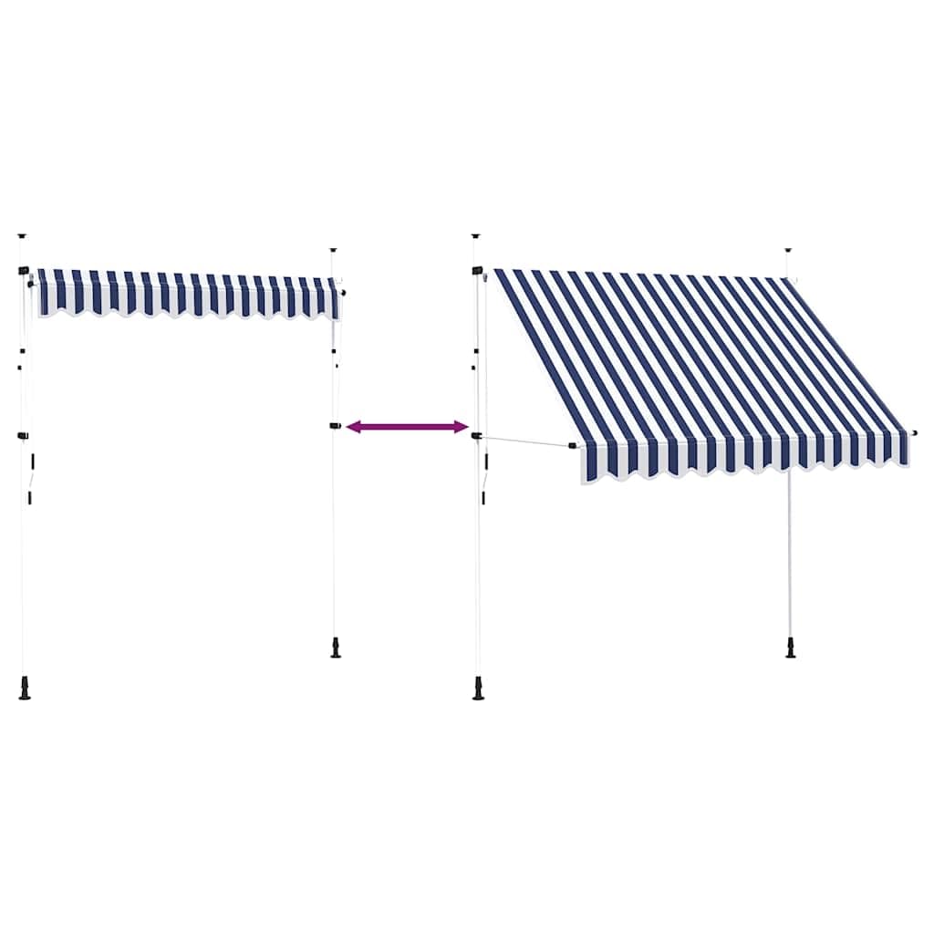 Tenda da sole retrattile manuale bordeaux 500x350 cm | Leroy Merlin