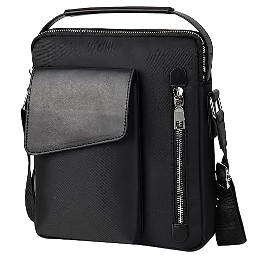 Bolso Bandolera Mochila Mensajero Hombres - Bolso Bandolera Monedero Pecho Bolso Bandolera Antirrobo Correa Ajustable Mochila Grande Impermeable para Viajes Informales Senderismo