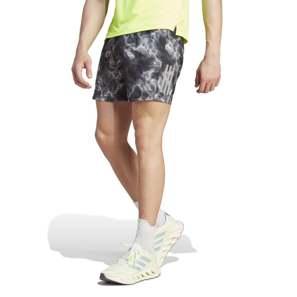Amazon | adidas オウン ザ ラン 総柄プリントショーツ