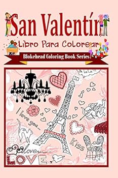 Paperback San Valent?n Libro Para Colorear [Spanish] Book