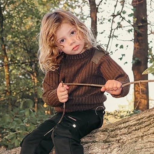 Fort Workwear Youth Crew Neck Commando Sweater - Military-Style Pullover - Little Kid and Big Kid Sizes4