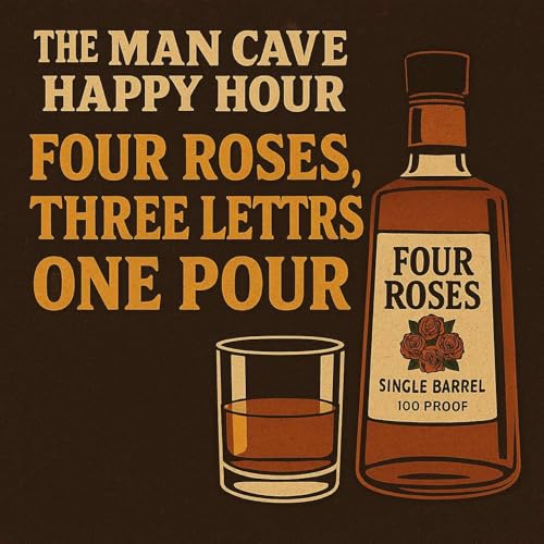 Four Roses, Three Letters, One Pour Podcast Por  arte de portada