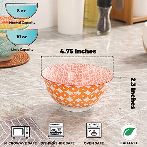 Ceramicbowls10ozsmallbowlssetof8icecreambowlsdessertbowlscerealbowlsforsalsaricesaucesidedishessnackcondiment475inchmicrowavedishwashersafe Urban Country Home Decor Ceramic bowls 10 oz small bowls set of 8 ice cream bowls dessert bowls cereal bowls for salsa rice sauce side dishes snack condiment 475 inch microwave dishwasher safe urban country home decor