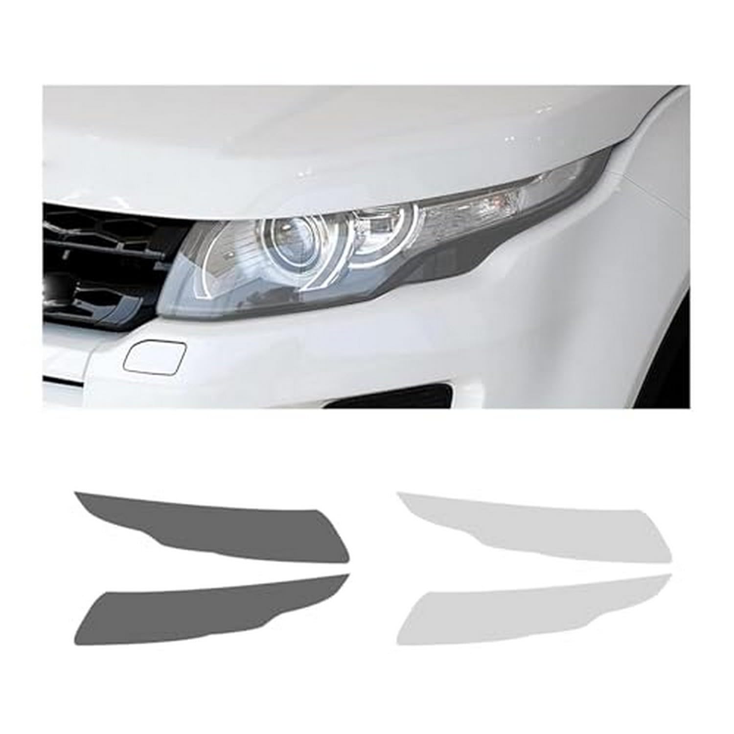 Film de protection phare Range Rover Evoque 2012-2018 TPU noir