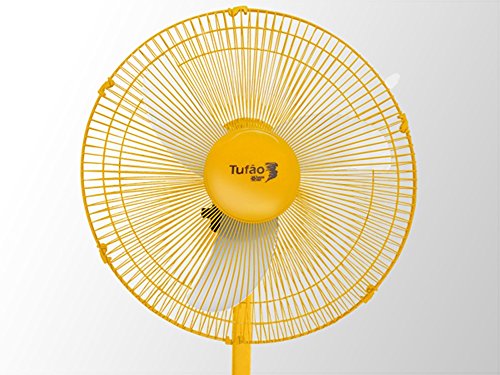 Ventilador De Coluna 50cm - Amarelo - Turbo Tufão Oscilante Loren Sid Bivolt