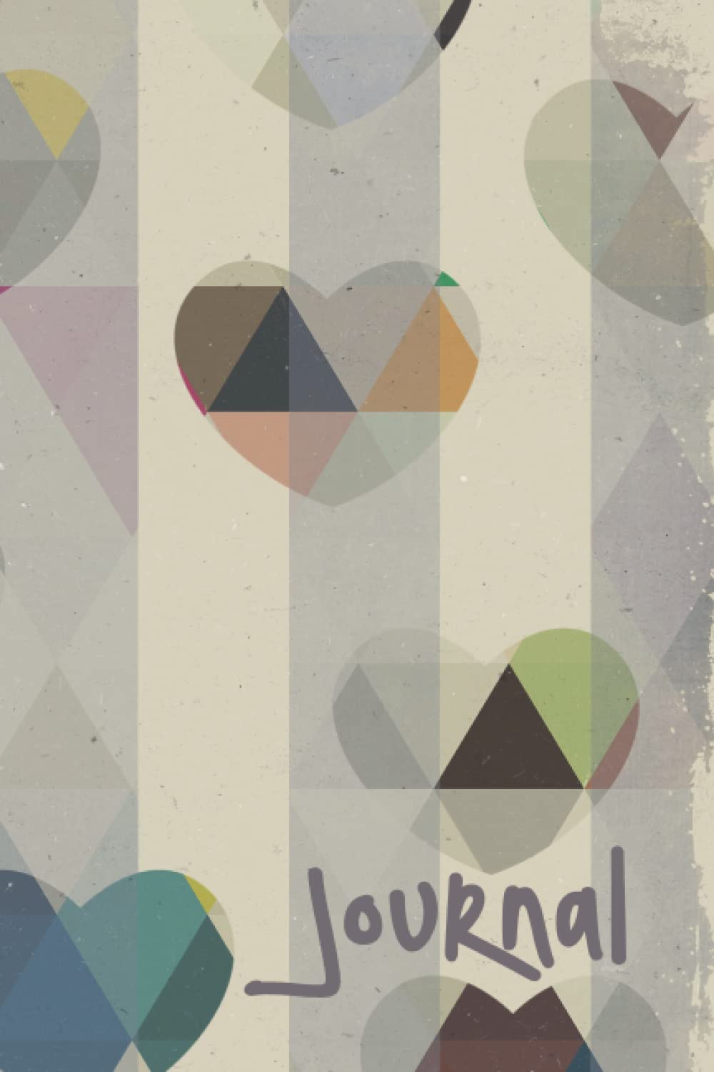 Journal: Jeweled Hearts (6 x 9 inches, 120 Pages, Cream 55lb Lined Paper) ZLB Inspirations