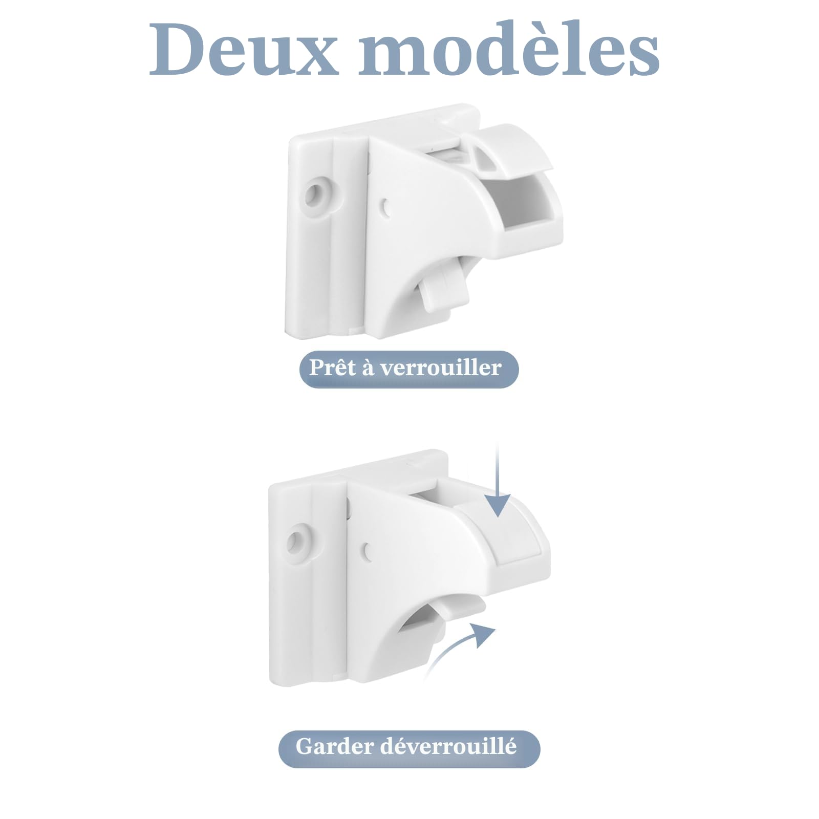 Serrure magnétique pour armoire de sécurité pour bébé, 20 serrures avec 4 clés, fermeture magnétique pour enfants, sécurité invisible pour armoires et tiroirs