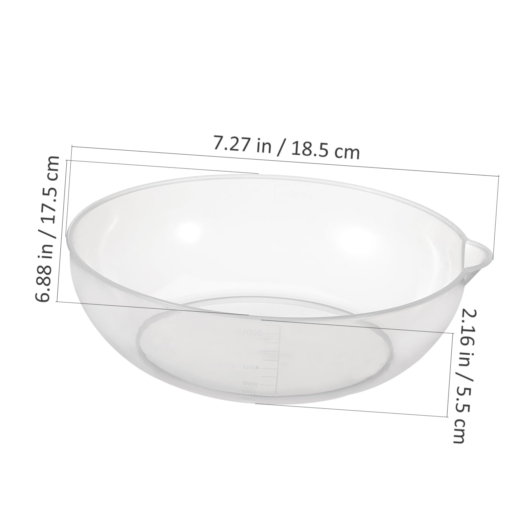 Bilancia da Cucina Accessori Ciotola per Bilancia In Plastica Robusto Grande Vassoio per Pesi Precisi Piccoli Alimenti Riutilizzabile Per Bilance Digitali
