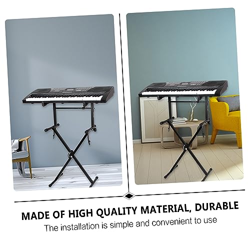DRESSOOS 1 Jeu Support Pour Clavier Électronique Support De Piano Cadres De Stand De Piano Stand De Pianos Cadres De Clavier Supports De Plate-forme Rester Filaire Bras Caoutchouc Black - Les Beatles, Paul McCartney, John Lennon, RIngo Starr, George Harrison DRESSOOS 1 Jeu Support Pour Clavier Électronique Support De Piano Cadres De Stand De Piano Stand De Pianos Cadres De Clavier Supports De Plate-forme Rester Filaire Bras Caoutchouc Black – Image 6
