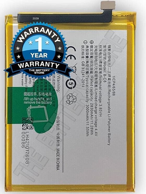 Image of Original B-C8 Battery for Vivo Y69 1714 Battery with 1 Year Warranty *** (G00017)