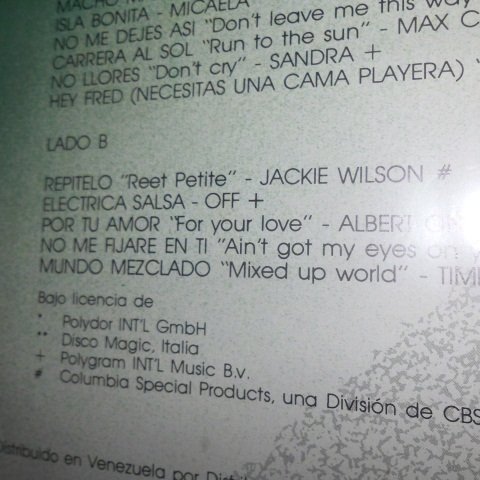 Vista 6 de Caracas 750 presenta Spotlight Vinyl Varios Artist Compilation