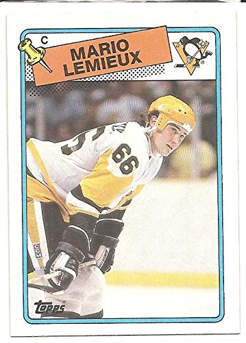 Mario Lemieux 1988-89 Topps Pittsburgh Penguins Card #1