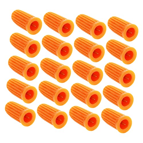 minkissy 20pcs Eyelash Glue Bottle Nozzle Covers Lash Glue Replacement Heads Easy to Use