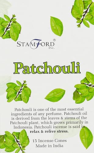 Stamford Cônes d'encens Patchouli Cover