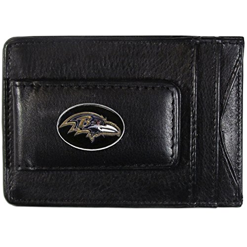 Image of NFL Leather Money Clip Cardholder