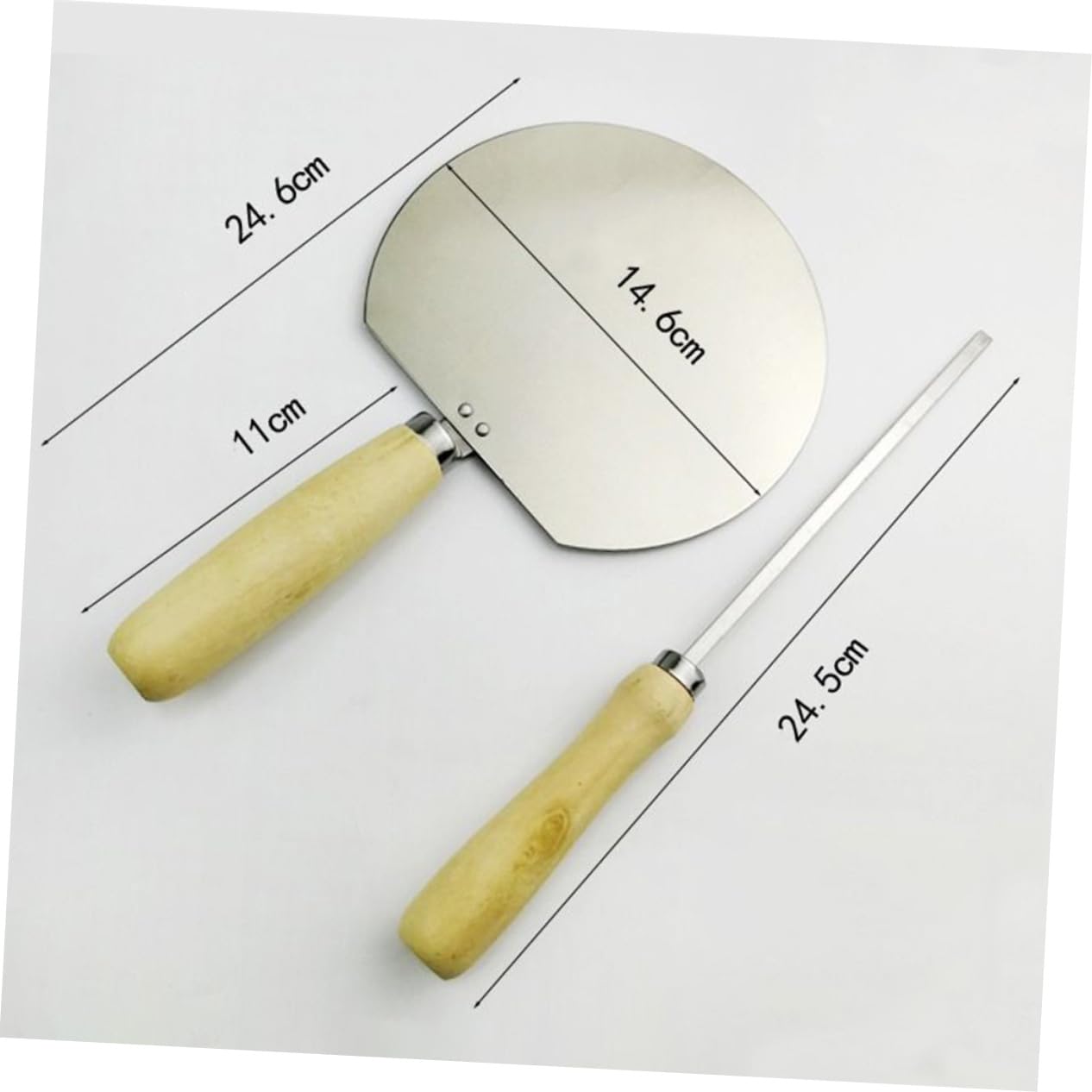 OFFSCH 2pcs Stainless Steel Noodle Making Tools Set Home Kitchen Gadgets for Easy Noodle Preparation for Baking and Cooking Enthusiasts present for Friends