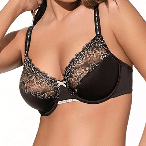 Selene - Sujetador Lucia Con Aros, color negro, talla 95C Cover