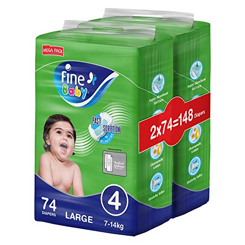 fine baby diapers size 4