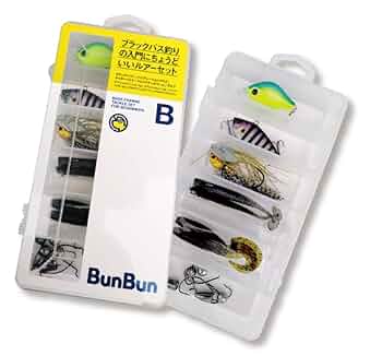 ブラックバス　ルアーセット Amazon.co.jp: BunBun 釣り具のブンブン ブラックバス入門