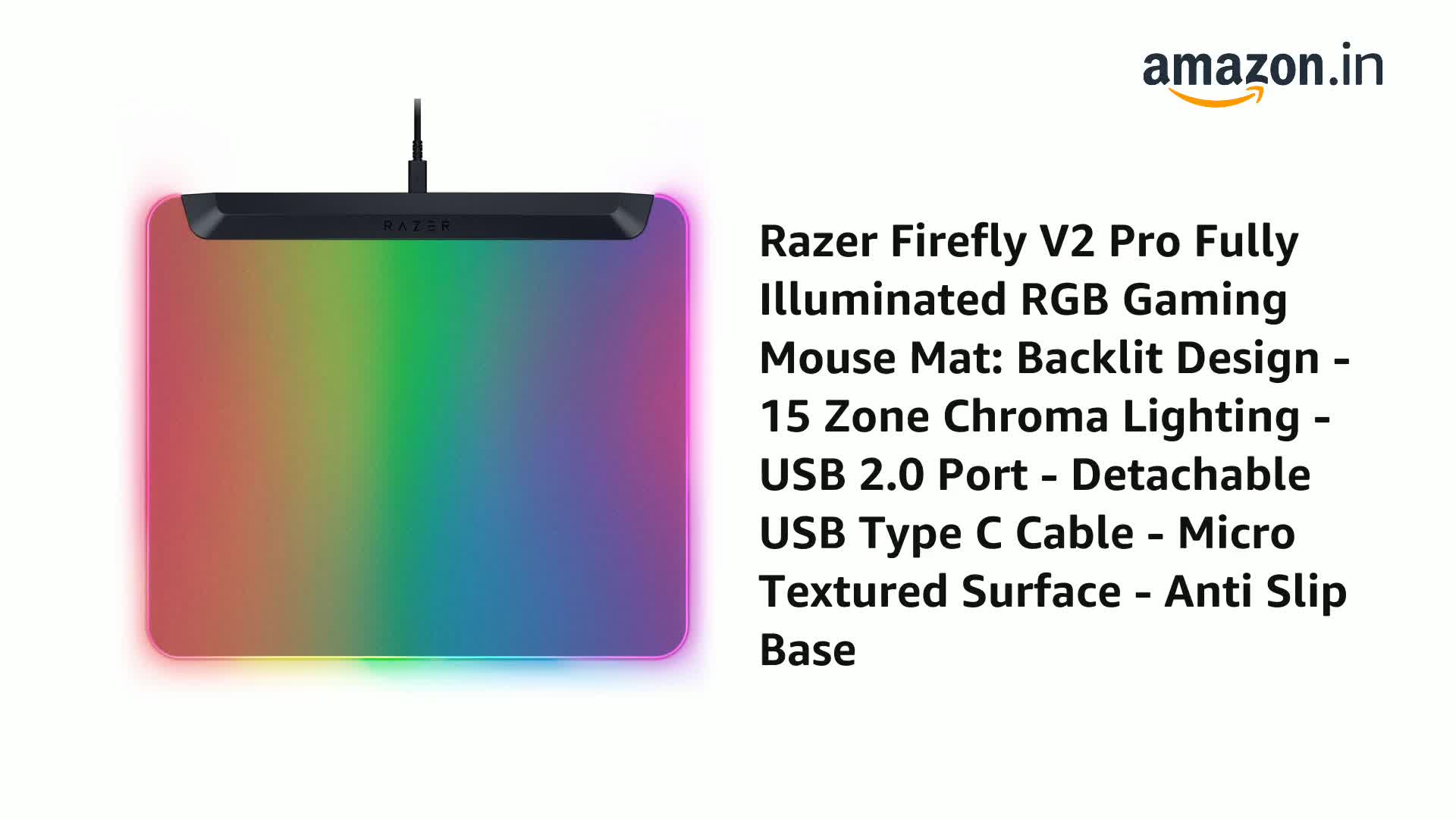 Amazon.in: Buy Razer Firefly V2 Pro Fully Illuminated RGB Gaming