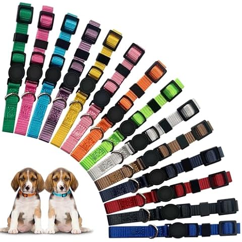 Periflowin Adjustable Puppy Whelping Collars Set Cover