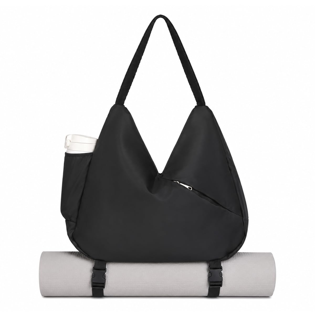 palay Gym Bag Women Sports Duffel with Yoga Mat Holder for Traveling-picture-3