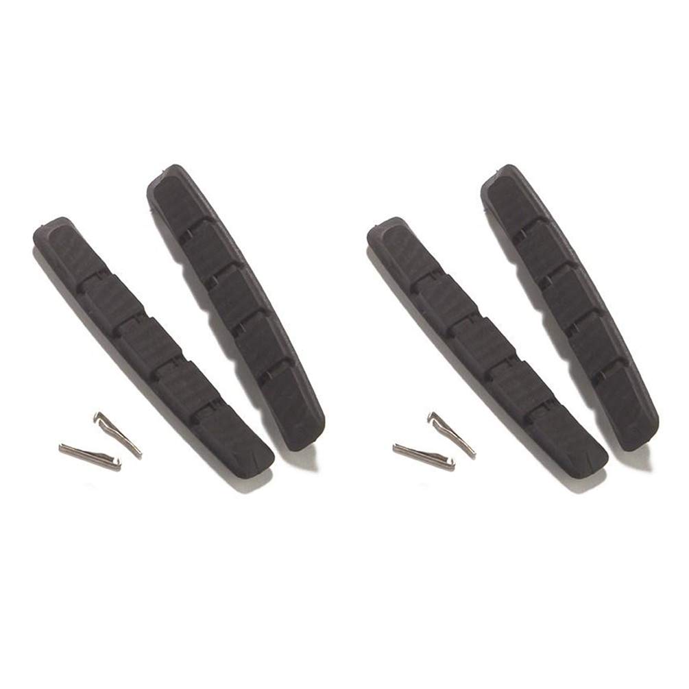Replacement Shimano Bicycle Bike Road Brake Shoe Pads Left Right Front Rear S70CS V-Brake ATB M70R2 (2 Pair (Left, Right))