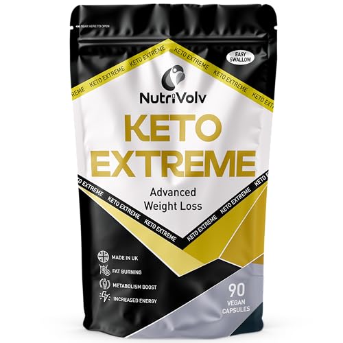 Keto Extreme Fat Burner Keto Diet, Weight Loss, Boost Energy Level & Metabolism - 90 Capsules