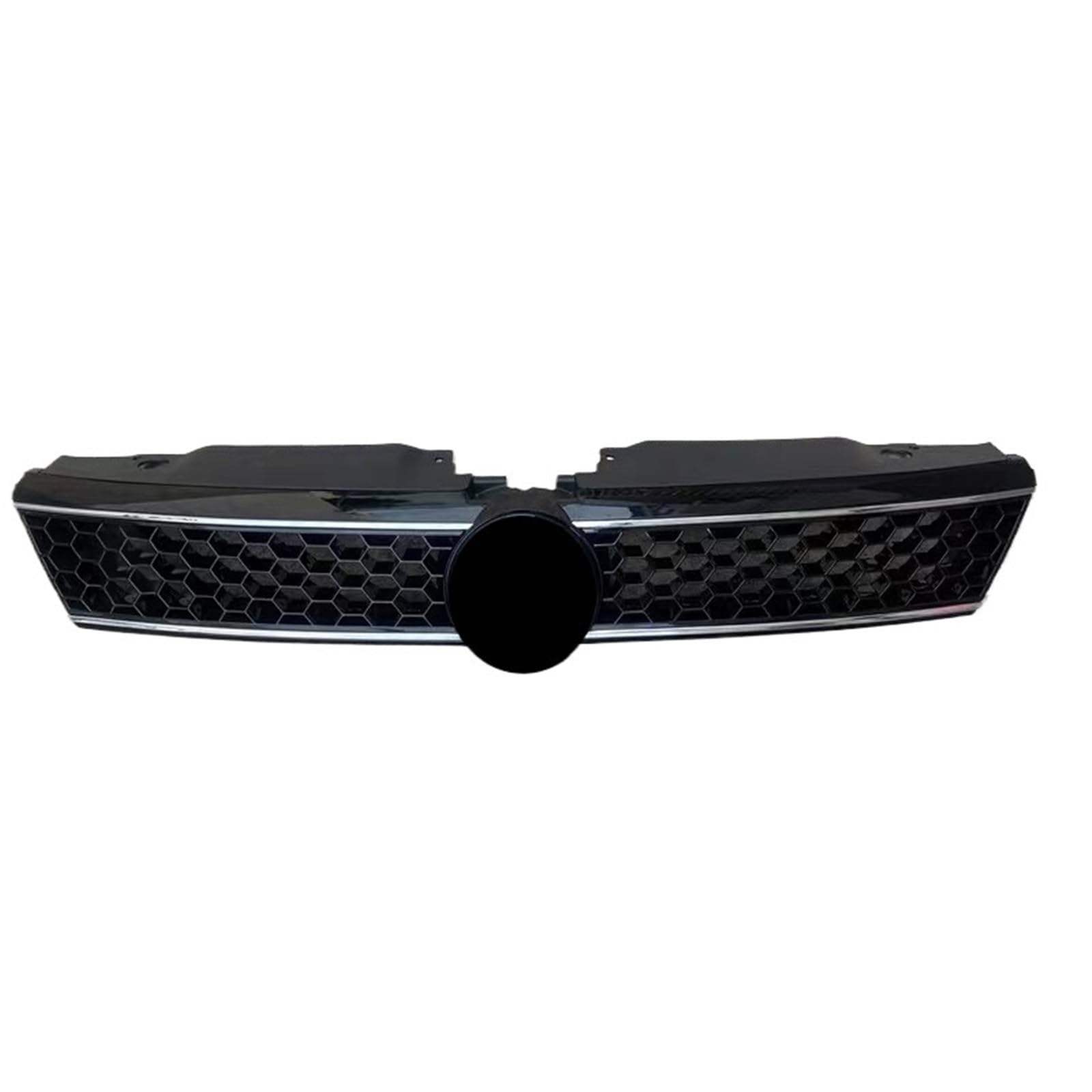 chrome grill przedni Zmodyfikowany zderzak przedni GLI Style, górna kratka pasuje do Volkswagena, kratka pasuje do VW Jetta Mk6 2012-2014 Honeycomb Racing(Red)