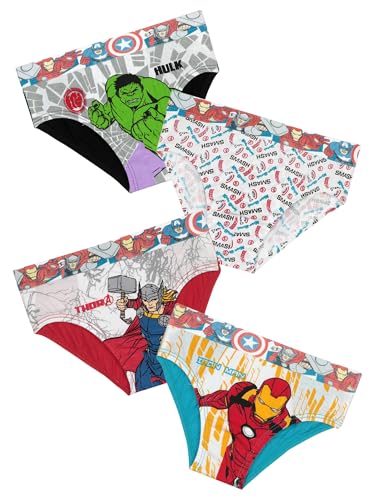 Image of BODYCARE Boy's Cotton Printed Brief Pack of 4 Print Suitable for All Day Wear with Ultrasoft and Durable Waistband for Rash Free Experience (Color & Print May Vary)