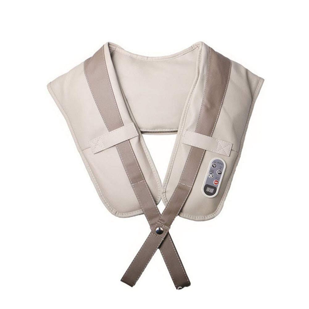 JJZXPJ Neck Shoulder Massager Neck Massager Portable Electric Knocks Cervical Massage Shawls Pain Neck and Shoulder Multi-function Tapping Massager