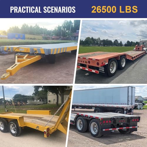 Image of Grandroad auto 12 Pack Weld-On Forged D Ring, Heavy Duty 3 /4 inch D-Ring Trailer Tie Down Anchor with MBS:26,500 lbs for Trailer, Truck Cargo, RV, ATV Tiedowns, Farm Applications and More.