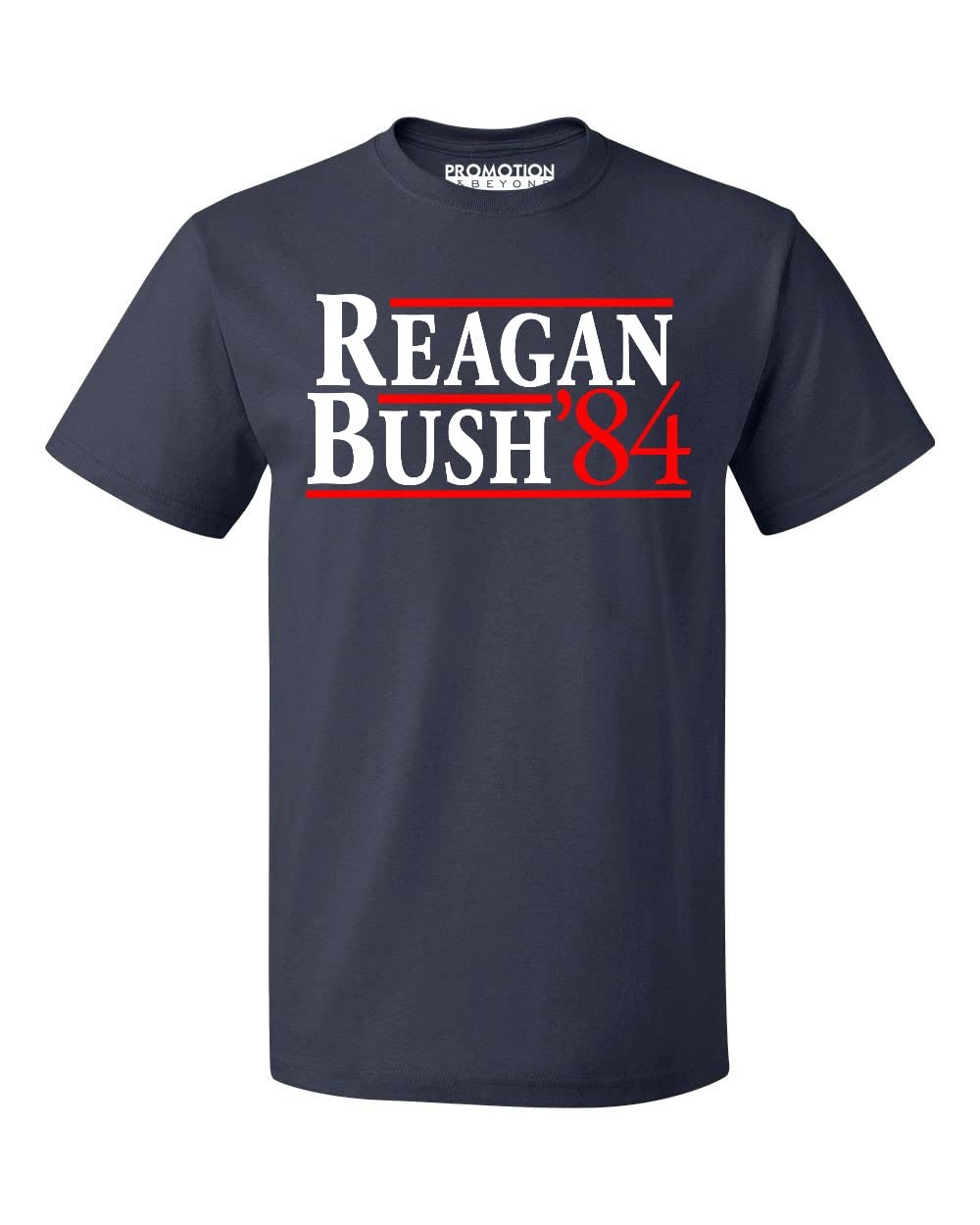Promotion & BeyondReagan Bush 84 Shirt Republican Presidential GOP Patriotic 80s Outfit for Men Conservative T-Shirt