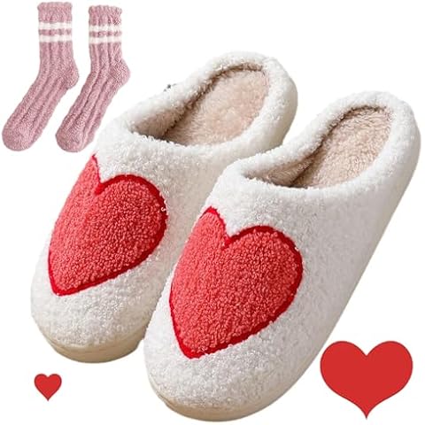 Cozy Love Heart Slippers for Women Cover