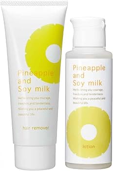 Pineapple and Soy milk 脱毛クリーム Amazon.co.jp: パイナップル豆乳除毛クリーム230g＆パイナップル