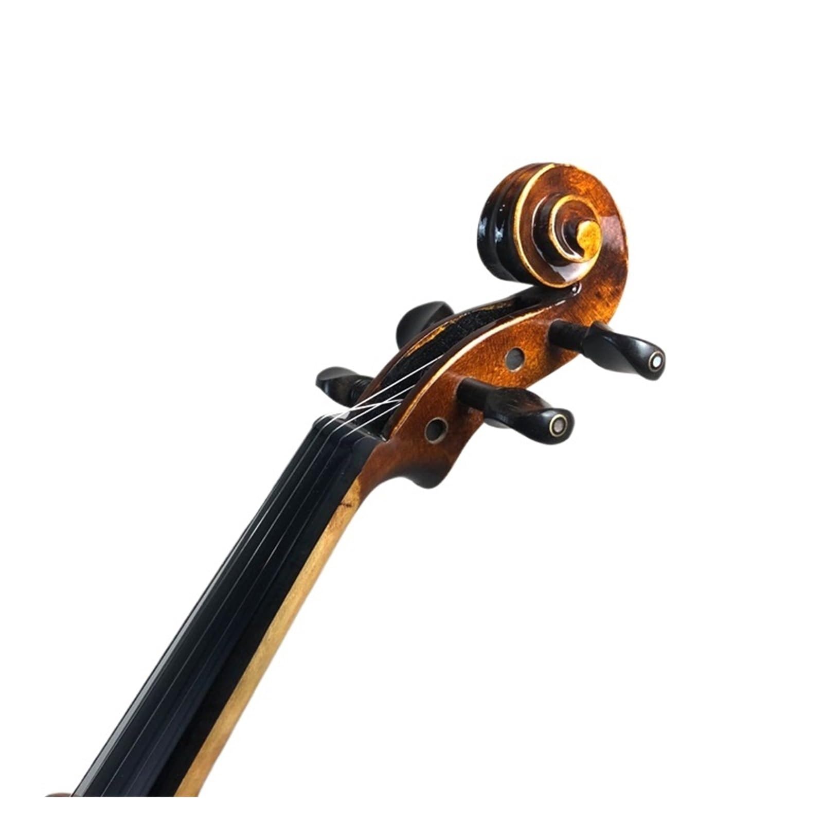 Violín Color Café Patrón Hecho A Mano Instrumento De Cuerda De 1/8 Instrumento De Violín(1/2)