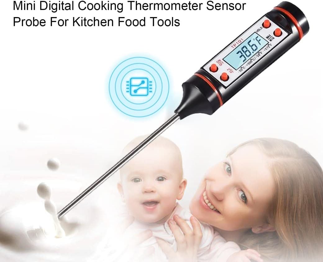 review Xinsany Household Digital Cooking Food Probe Meat Kitchen Cooking BBQ Selectable Sensor Thermometer Food Measuring Equippment