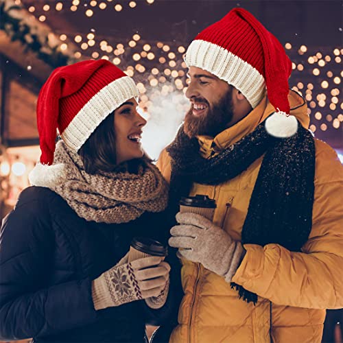 Octeen Red Santa Hat Christmas Hats Xmas Party Hat For Adult Women Men #TOP5