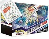 collect-it.de MY HOME OF CARDS + TOYS Exklusive Sleeves im Bundle mit PKM - SWSH10 Astralglanz - Build & Battle Stadium - Schwert & Schild 10 - Deutsch