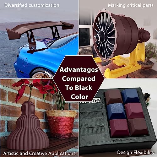 iSANGHU Braunes PETG-Kohlefaser-Filament – Bild 6