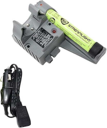Miniatura 4 de STREAMLIGHT Stinger PiggyBack - Soporte de cargador inteligente con batería y cable de carga de coche de 12 V CC incluidos, diseñado para su uso con
