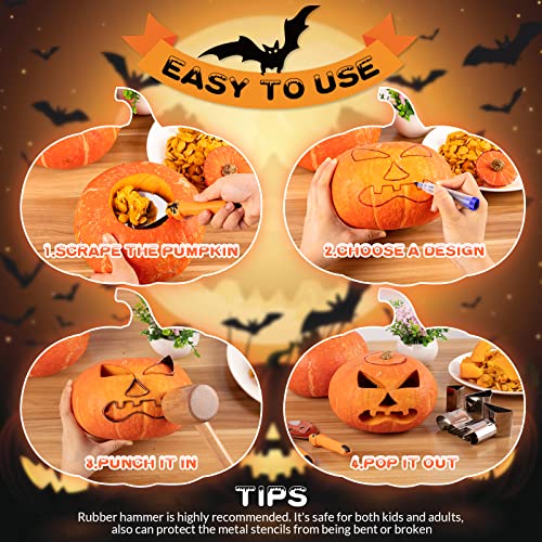 WANNTS 24-Piece Pumpkin Carving Kit