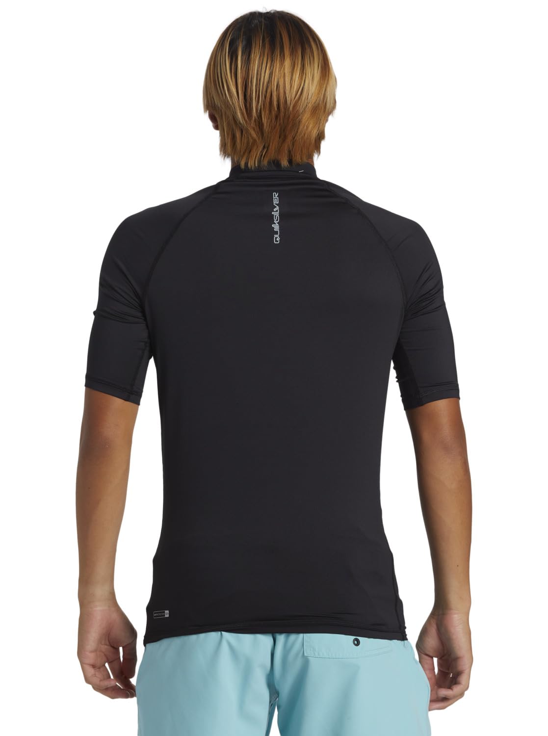 Quiksilver Everyday - Camiseta de Surf de Manga Corta con Protección Solar UPF 50 para Hombre
