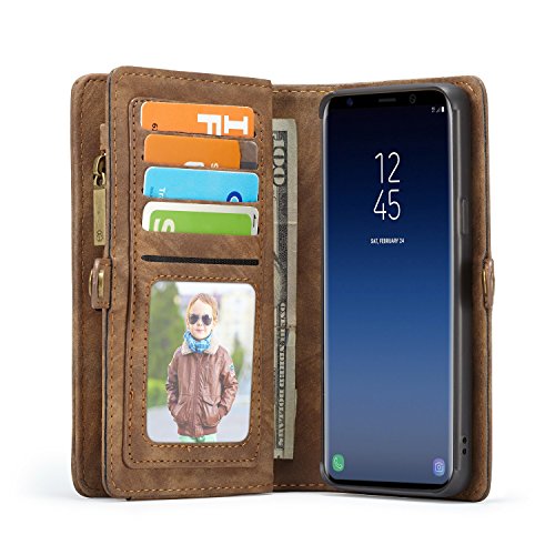 Lobwerk Phone Case For Samsung Galaxy S9 G960 5.8 inch Wallet Style Leather Case Cover Wallet PU Leather Mobile Phone Cover