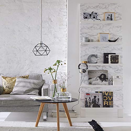 d-c-fix FA346-8306-4 Decorative Self-Adhesive Film, Grey Marble, 26" x 78" Roll, 4-pk by d-c-fix - Image 7
