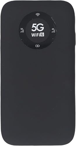 Miniatura 1 de ASHATA Router 5G CPE al aire libre, 2.4G 5.8G Router WiFi 6 de doble banda con ranura para tarjeta SIM, 16 dispositivos, velocidades de hasta