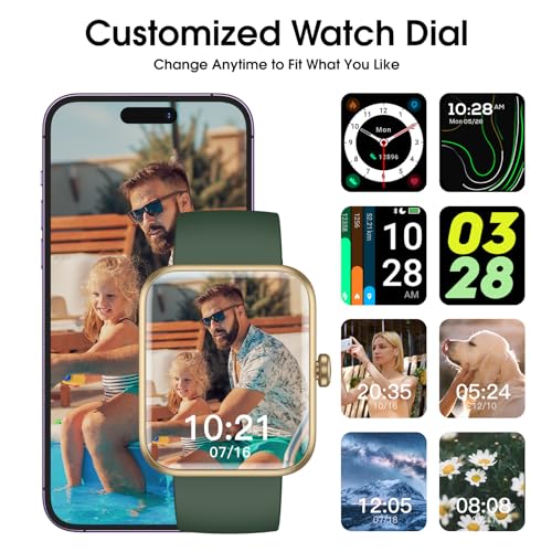 Tykoit Smart Watch, Fitness Tracker With 45Mm Touch Screen, Heart Rate Monitor, Blood Oxygen, Sleep Tracking Fitness Watch 5Atm Waterproof Smartwatch For Women Men Compatible With Android Ios thumb #4