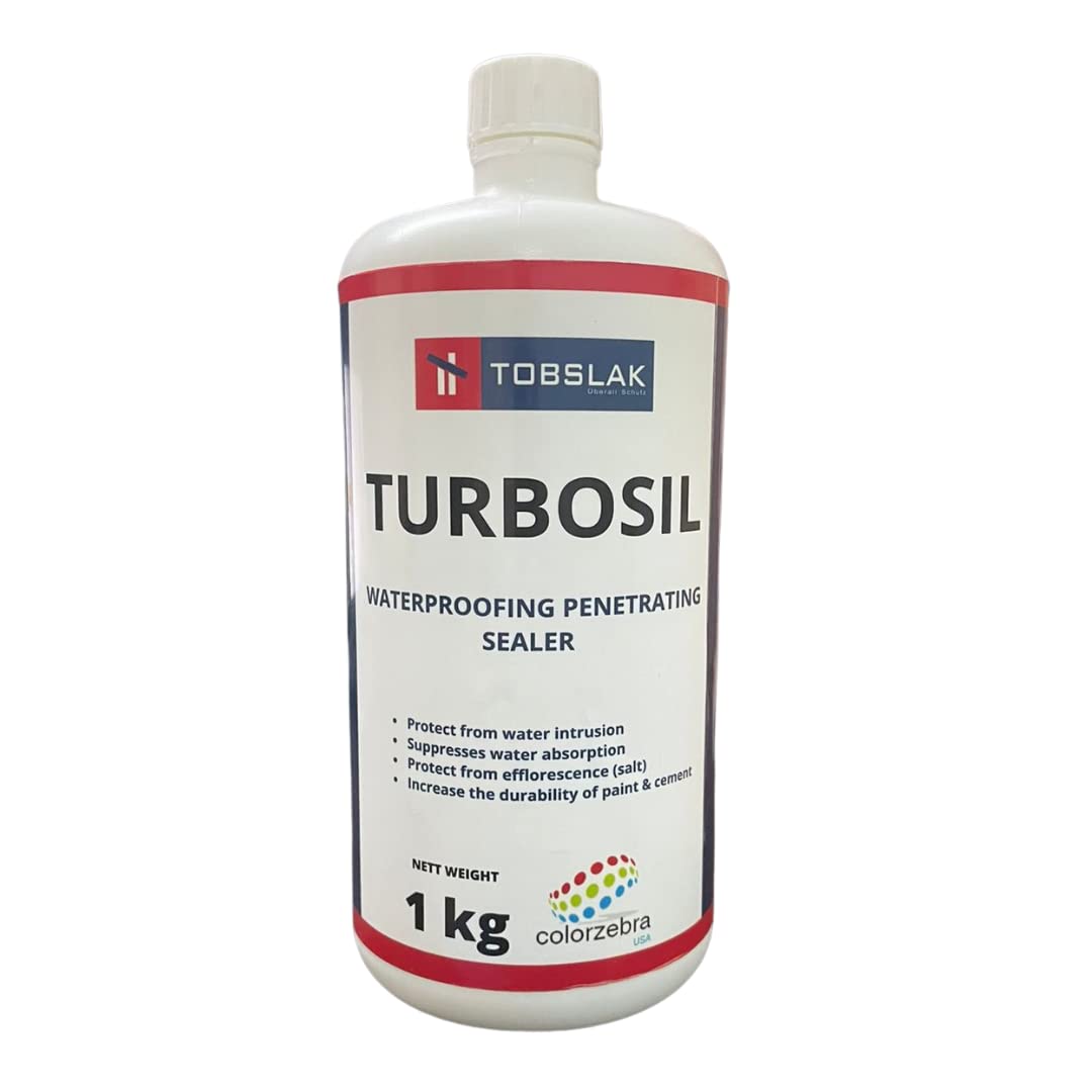 See full amazon price history chart for Turbosil Waterproofing Sealer | Waterproofing Sealant And Primer For Wall,Roof, Bathroom, Dampness, Paint Peel Off, Salts & Molds | Pack Size - 1 KG | Water Repellent and Dampness Protection Turbosil Waterproofing Sealer | Waterproofing Sealant And Primer For Wall,Roof, Bathroom, Dampness, Paint Peel Off, Salts & Molds | Pack Size - 1 KG | Water Repellent and Dampness Protection (B09CMDFVWK) Amazon Price History, Amazon Price Tracker
