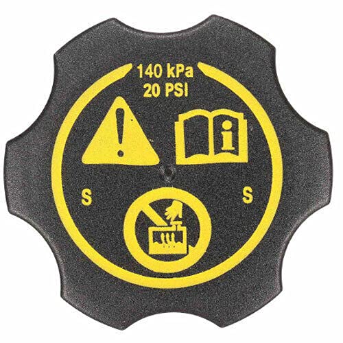  Vinciann Tappo Contenitore Liquido Acqua radiatore vaschetta Auto Compatibile con codice OEM 13502353 Adatto a Astra J Compatibile con Cruze e Altri